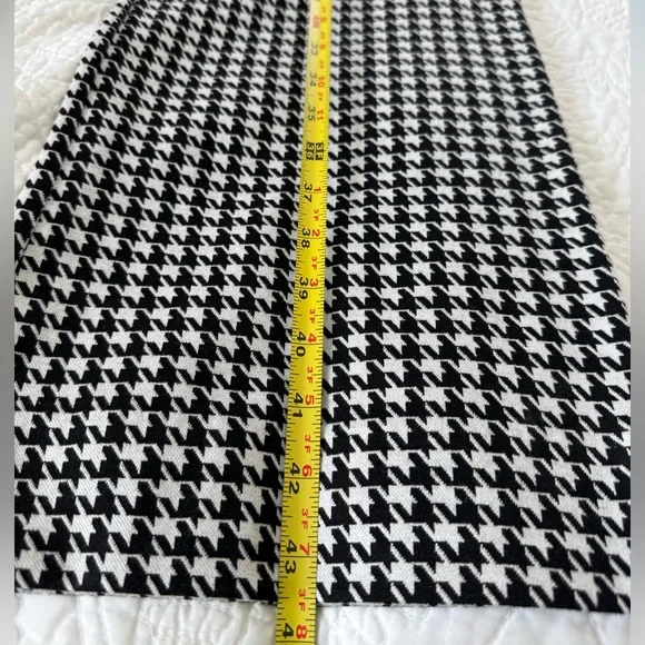 Cabi Houndstooth Wide Leg Pants Size 0 NWOT Chic High Rise Trouser - Picture 12 of 15